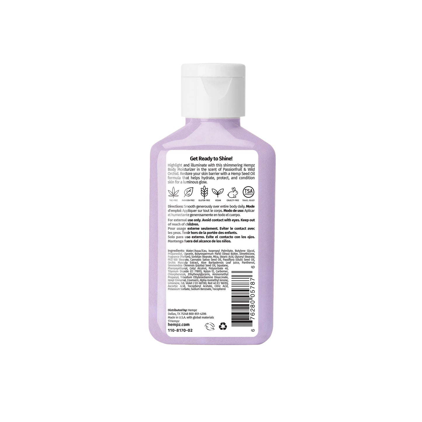 Hempz - Star Dust Herbal Body Moisturizer