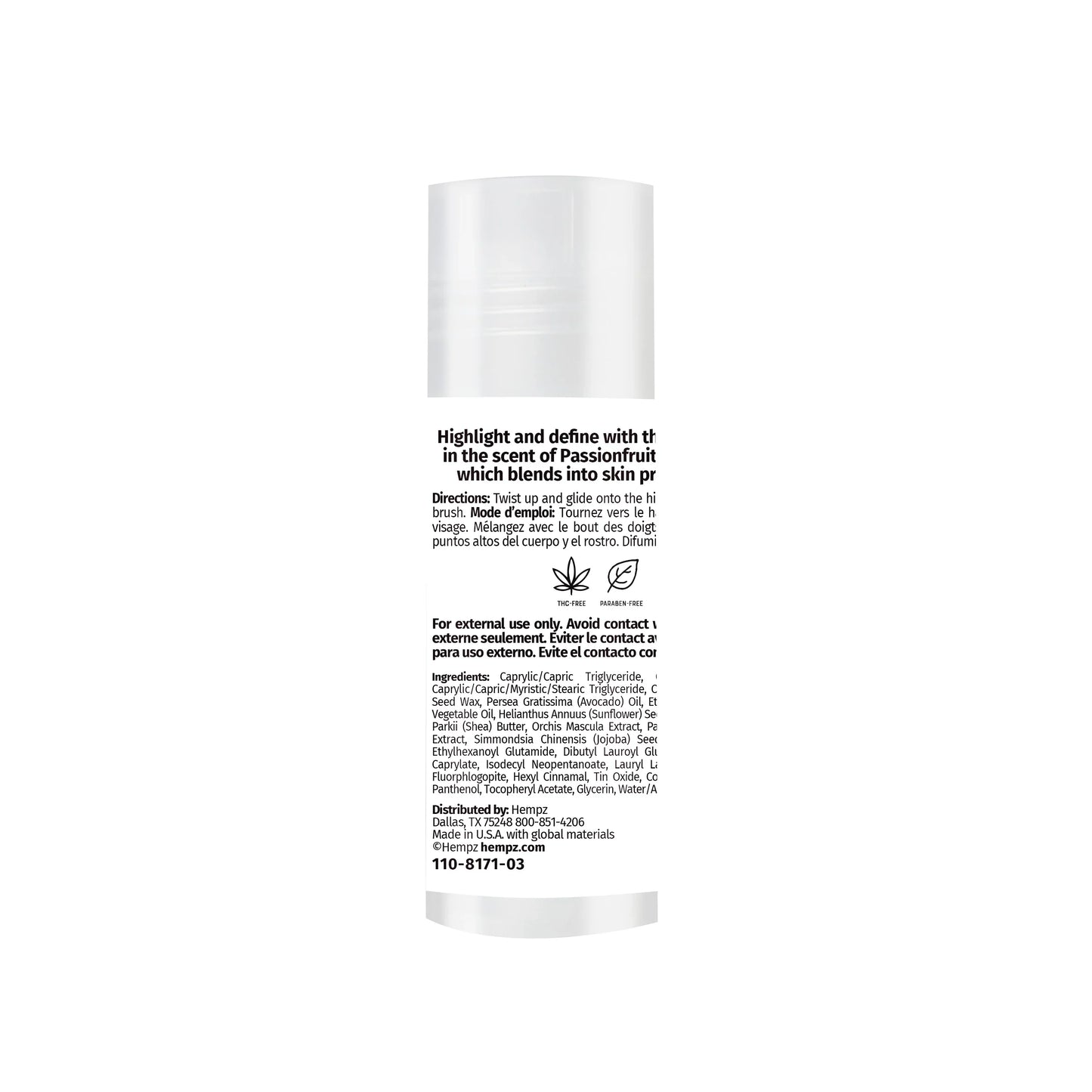 Hempz - Star Dust Shimmer Stick 1.4 oz