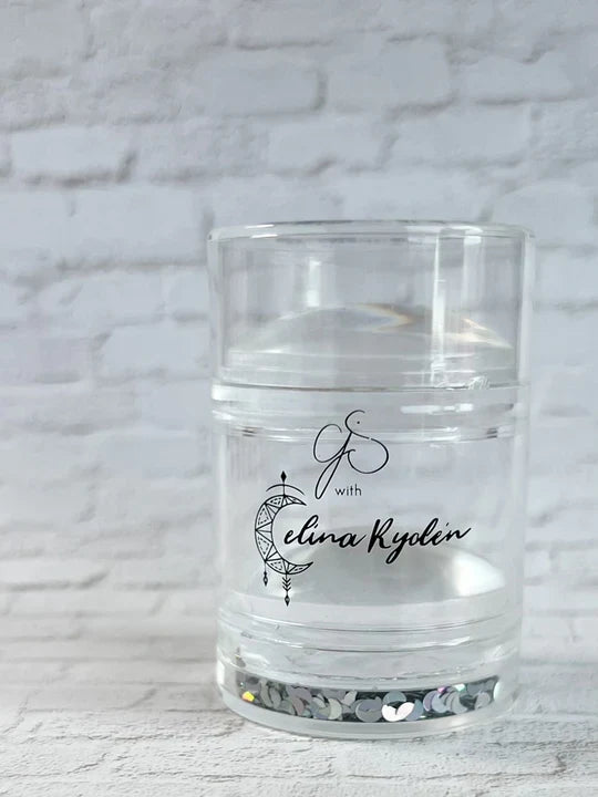 Clear Jelly Stamper - The Celina Stamper - Big Bling - XL Stamper - My Beauty Boutique