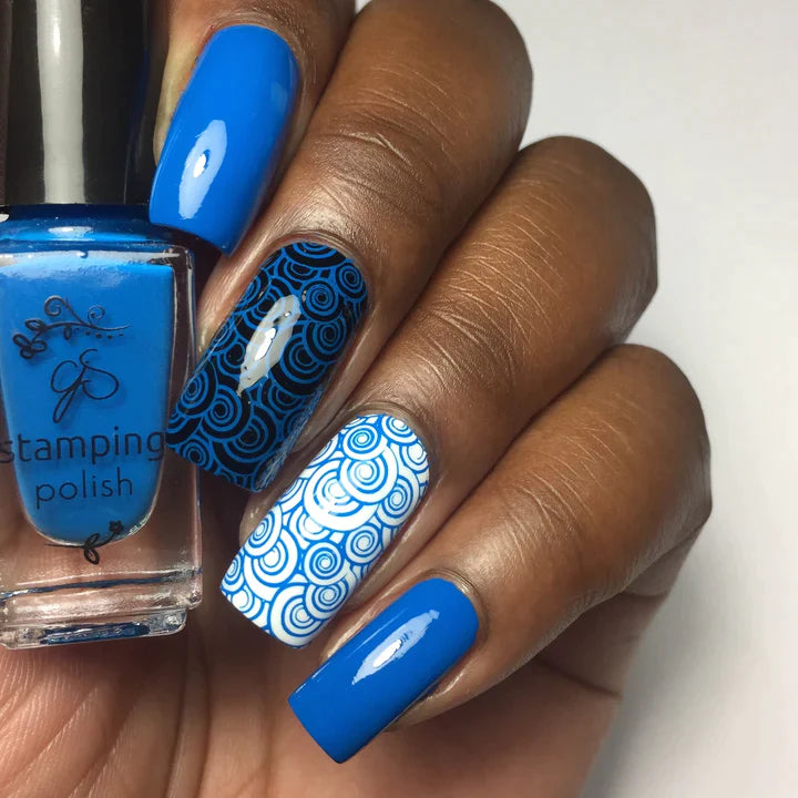 Clear Jelly Stamper Polish - CJS 010 Gotta Be Blue - My Beauty Boutique