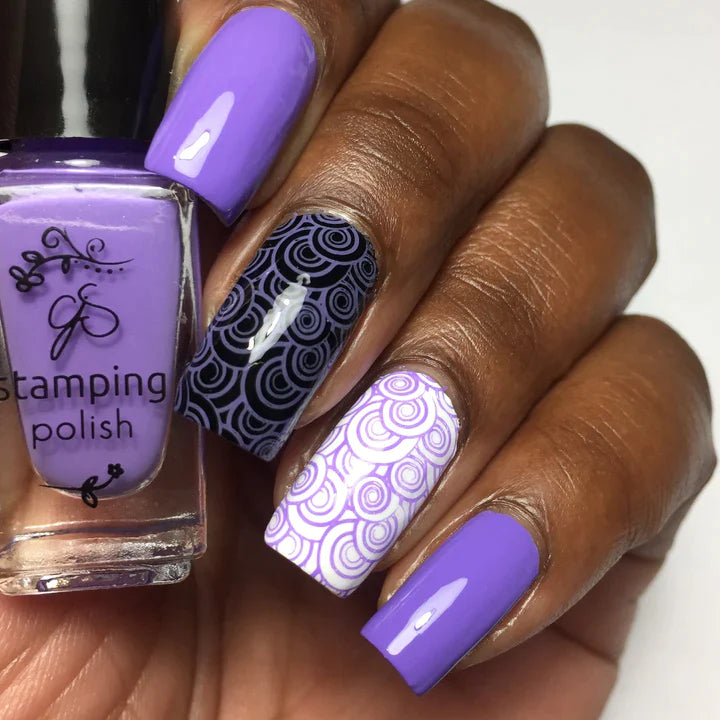 Clear Jelly Stamper Polish - CJS 017 Lynnie Loves Lilac - My Beauty Boutique