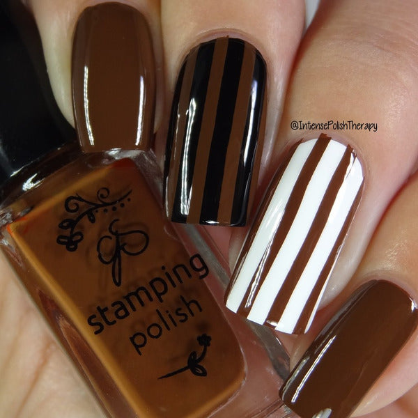 Clear Jelly Stamper Polish - CJS031 You Had Me At Chocolate - My Beauty Boutique