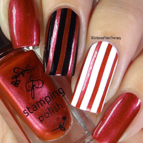 Clear Jelly Stamper Polish - CJS033 Crimson Crush - My Beauty Boutique