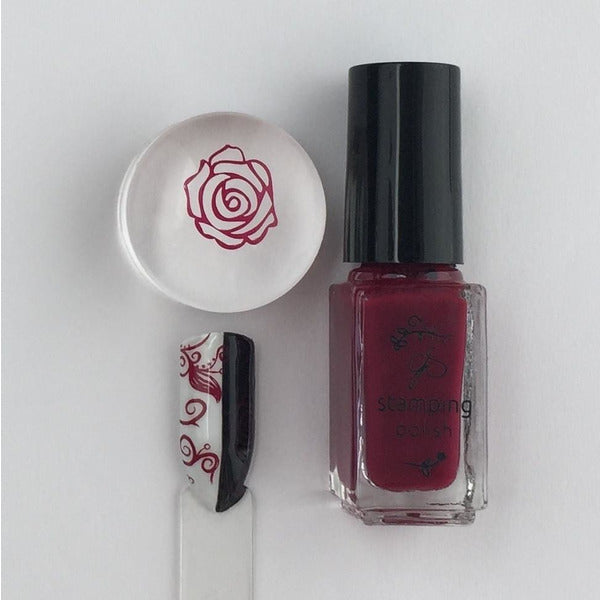 Clear Jelly Stamper Polish - CJS040 Pass The Pinot - My Beauty Boutique