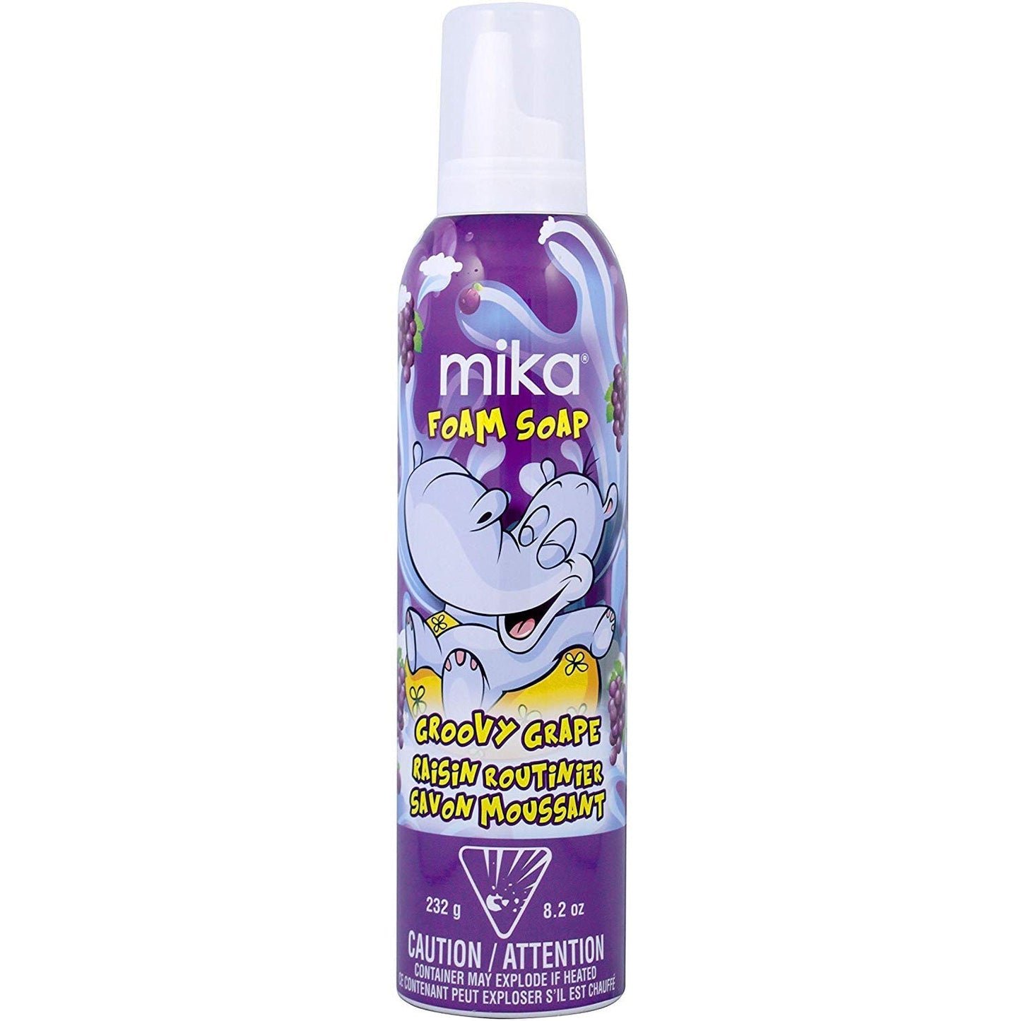 Mika Foam Soap Spray - Groovy Grape (232g) - My Beauty Boutique