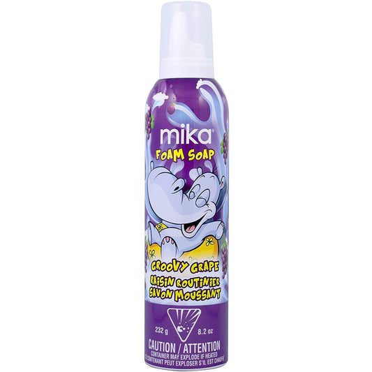 Mika Foam Soap Spray - Groovy Grape (232g) - My Beauty Boutique