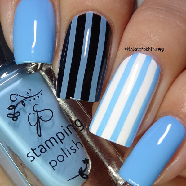 Clear Jelly Stamper Polish - CJS073 Blue Bell - My Beauty Boutique