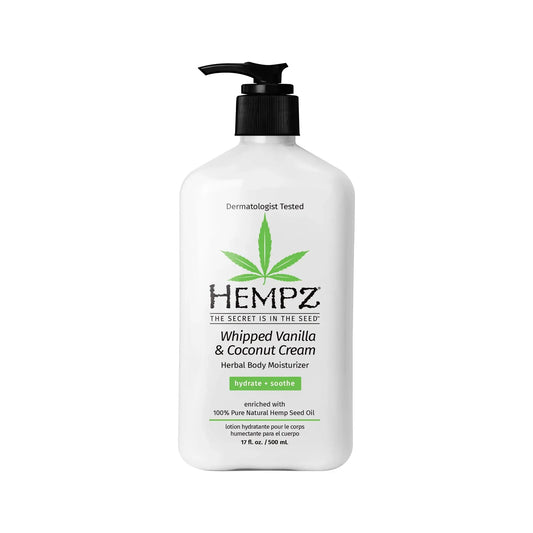 Hempz - Whipped Vanilla & Coconut Cream Herbal Body Moisturizer