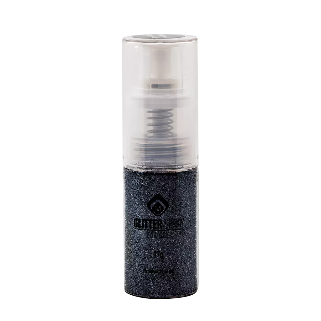 Magnetic Glitter Spray Steel Black 17g - My Beauty Boutique