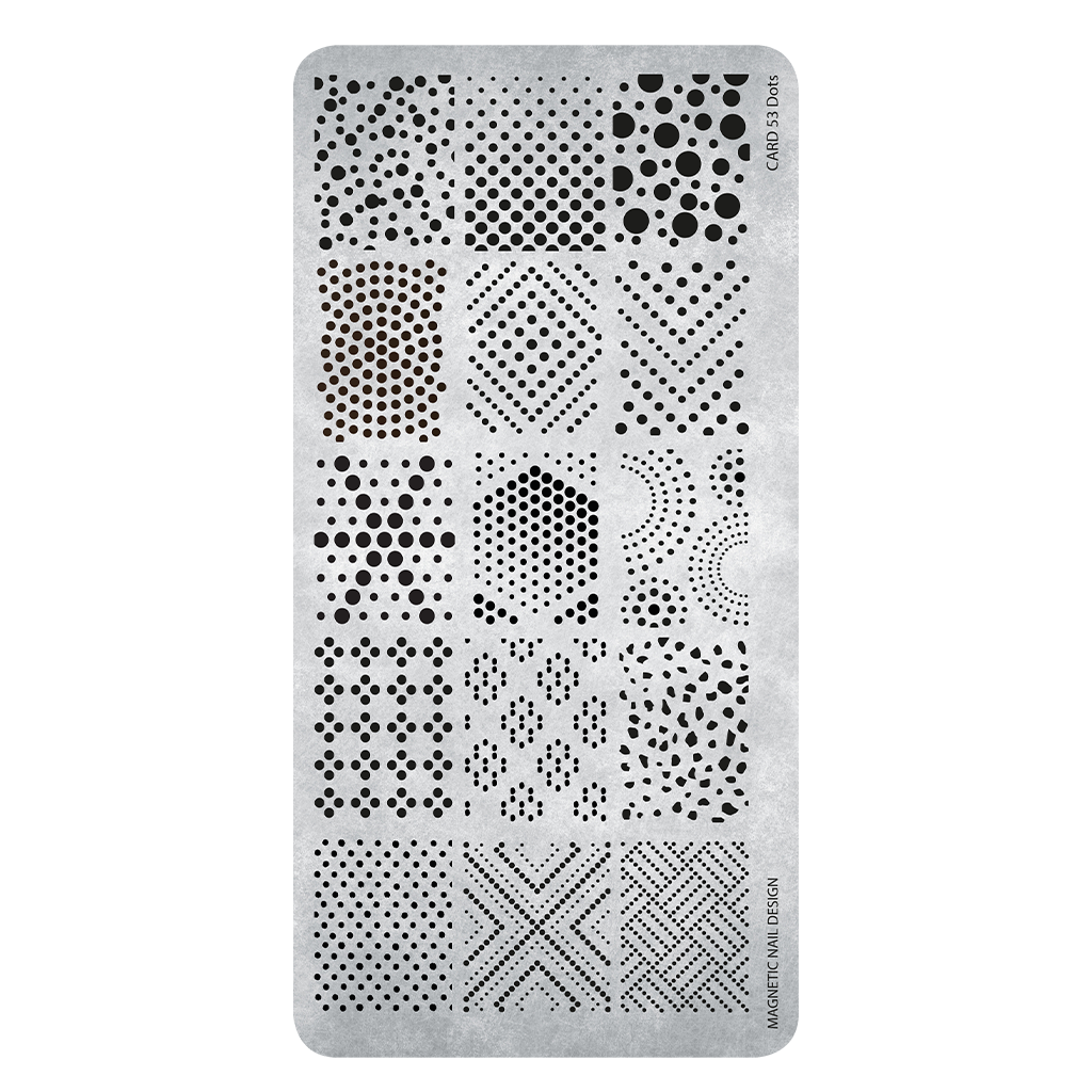 Magnetic Stamping Plate 53 Dots - My Beauty Boutique