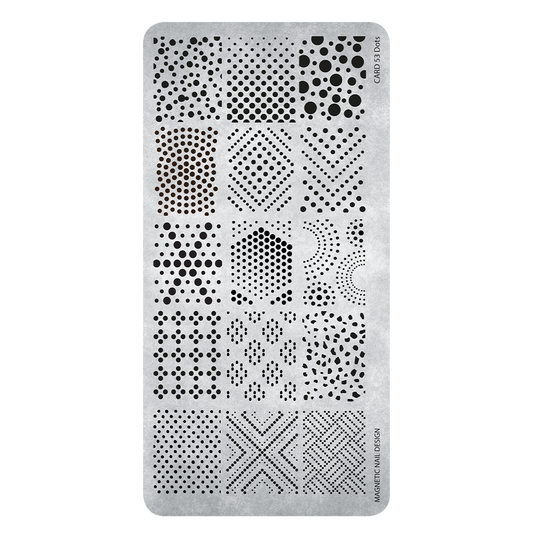 Magnetic Stamping Plate 53 Dots - My Beauty Boutique