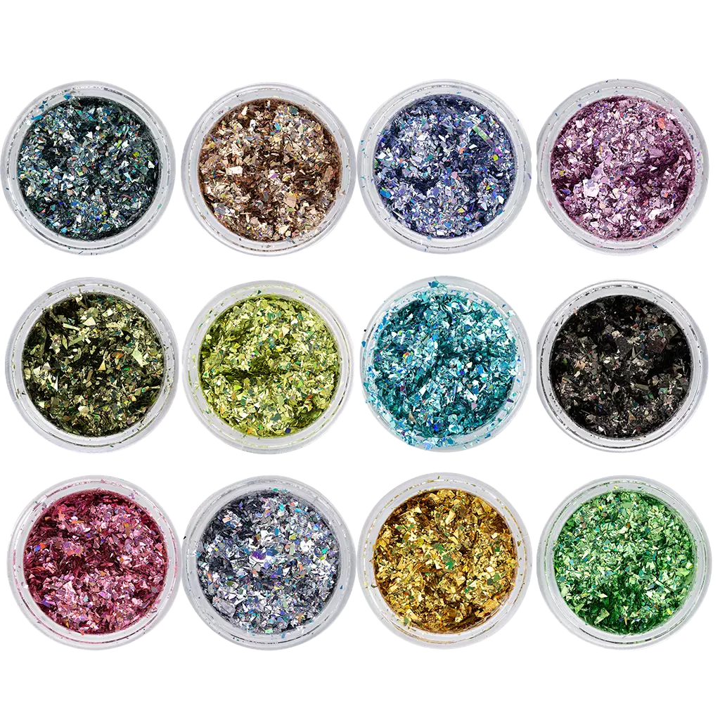 Magnetic CRUSHED GLITTER 12 COLORS - My Beauty Boutique