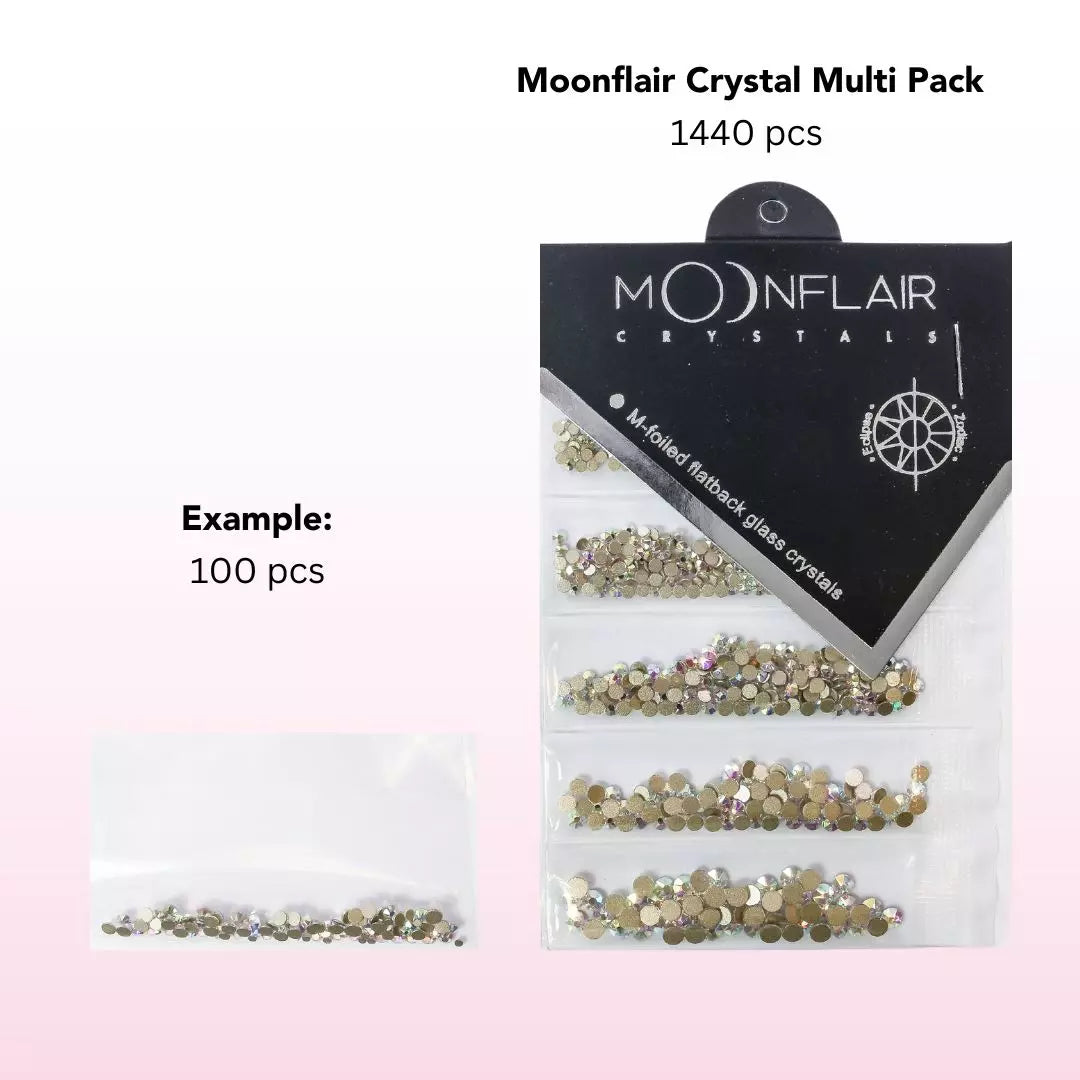 MoonFlair - Crystal AB 1440 pcs – Multi Pack - My Beauty Boutique