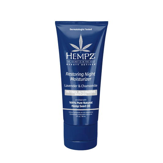 Hempz - Lavender & Chamomile Restoring Night Moisturizer 3 oz. - My Beauty Boutique