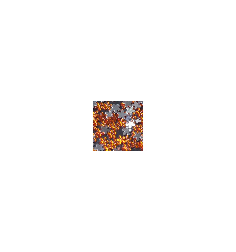 Magnetic Flower Orange 100 pcs - My Beauty Boutique