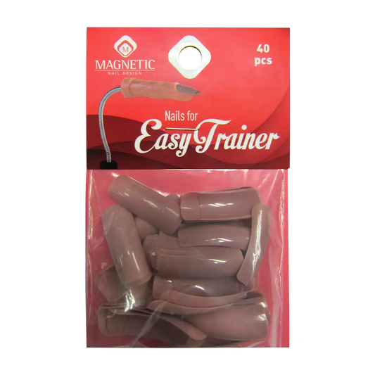 Magnetic Easy Trainer (flexi finger) nude tips 40pcs - My Beauty Boutique