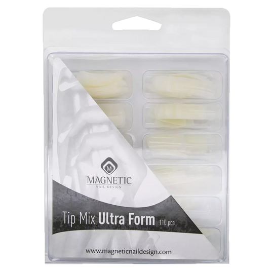 Magnetic Ultra Form Tipmix 110 pcs (11 sizes) - My Beauty Boutique