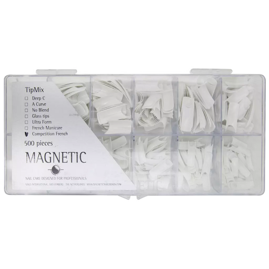 Magnetic Competition French Manicure Tipbox 500 pcs (10 sizes) - My Beauty Boutique