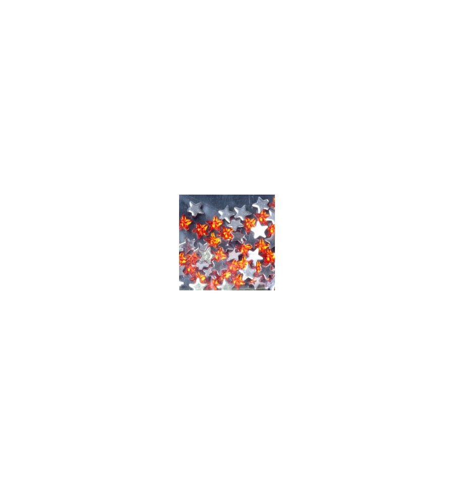 Magnetic Star Orange 100 pcs - My Beauty Boutique