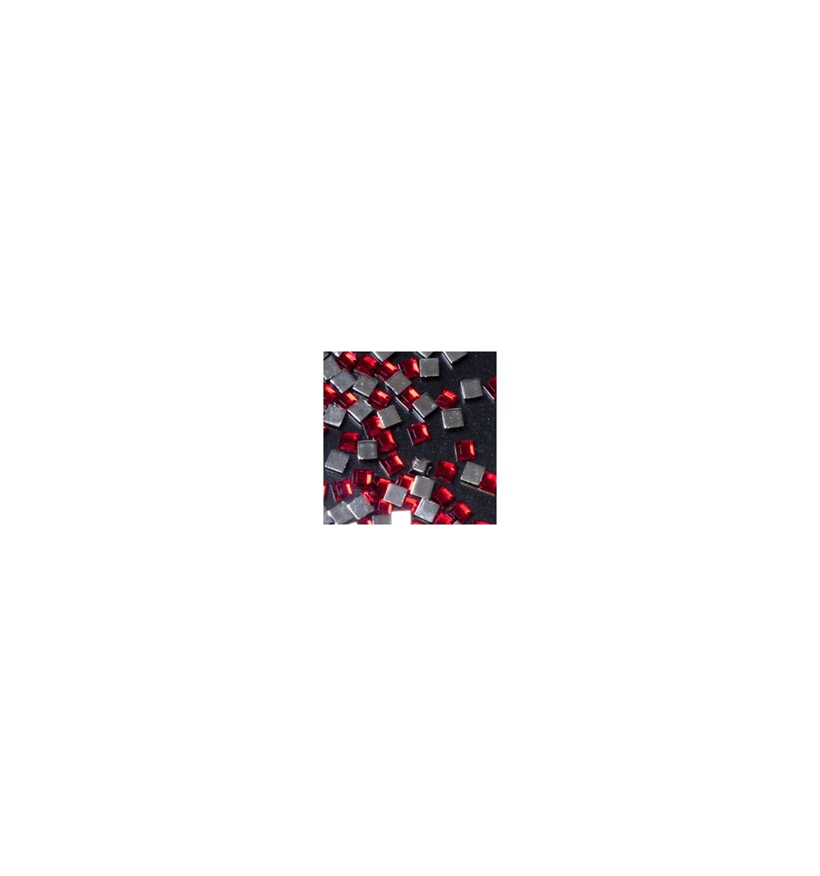 Magnetic Square Red 100 pcs - My Beauty Boutique