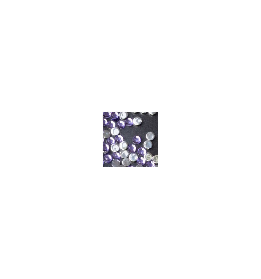 Magnetic Rhinestone Lilac Medium 100 pcs - My Beauty Boutique