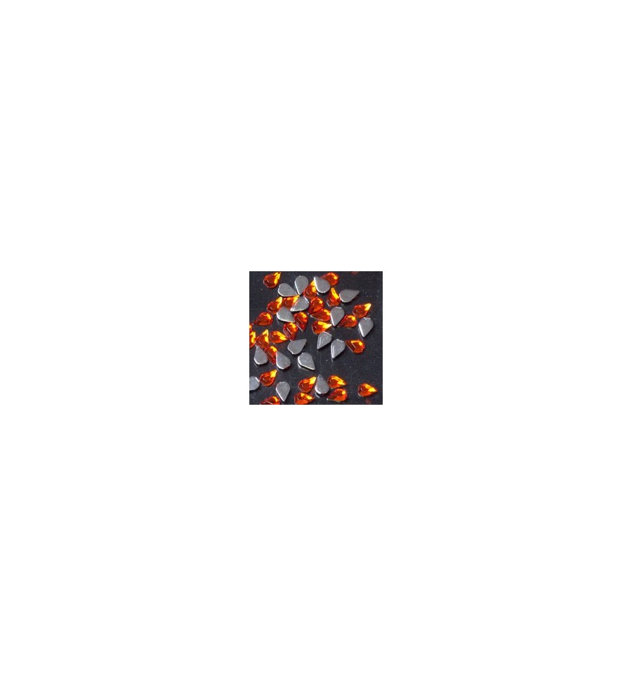 Magnetic Teardrop Orange 100 pcs - My Beauty Boutique