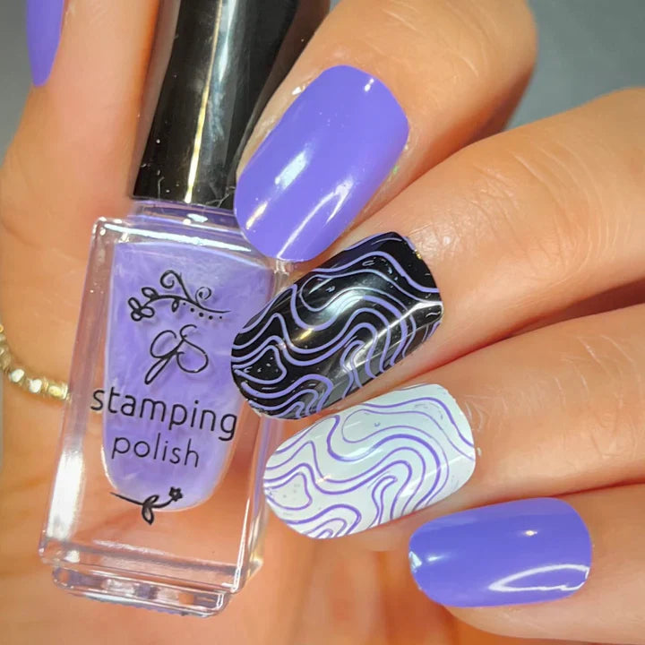 Clear Jelly Stamper Polish - CJS 017 Lynnie Loves Lilac - My Beauty Boutique