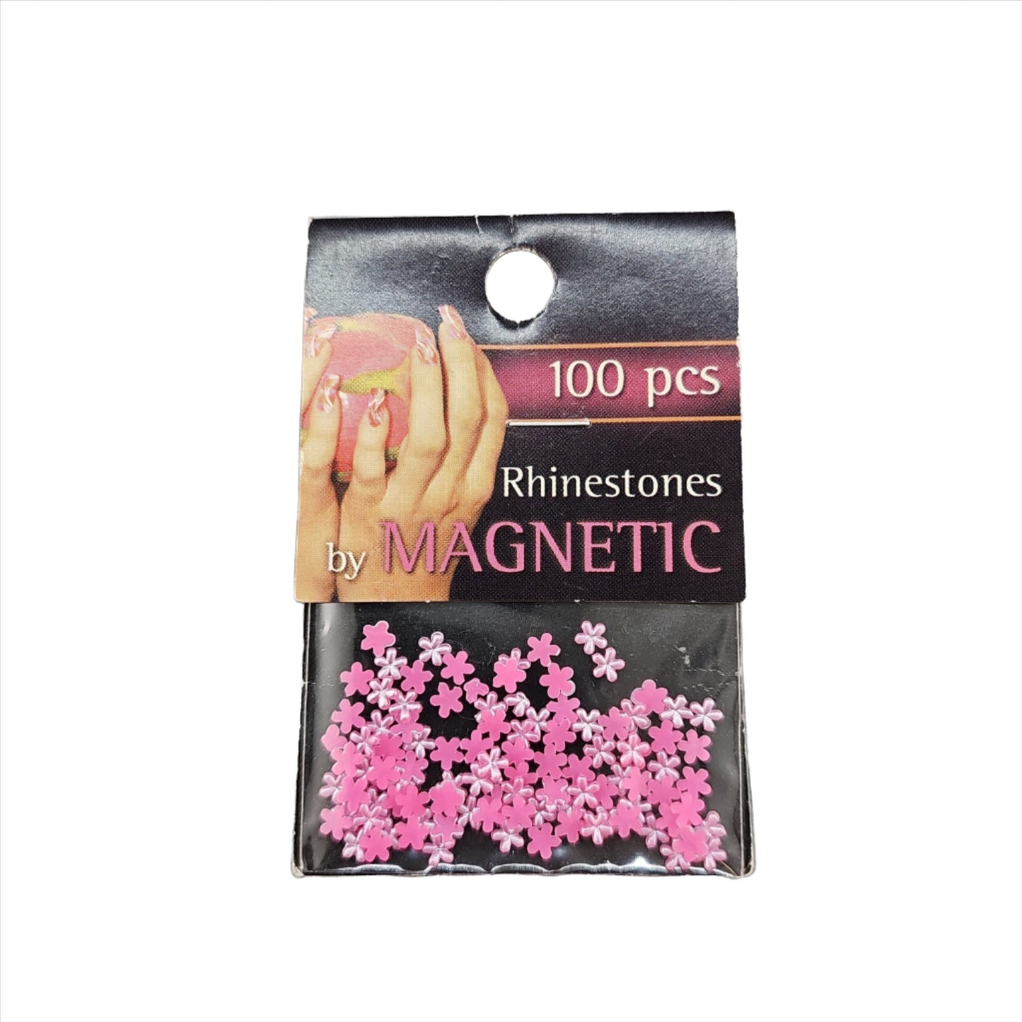 Magnetic Flower Pearl Pink 100 pcs - My Beauty Boutique