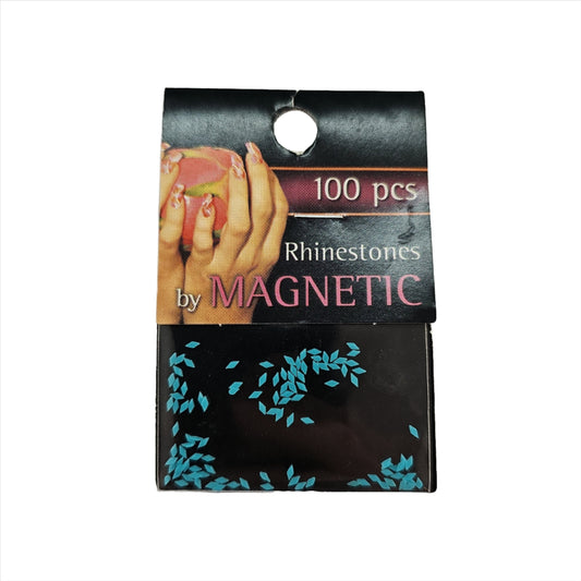 Magnetic Diamond Turquoise 100 pcs - My Beauty Boutique