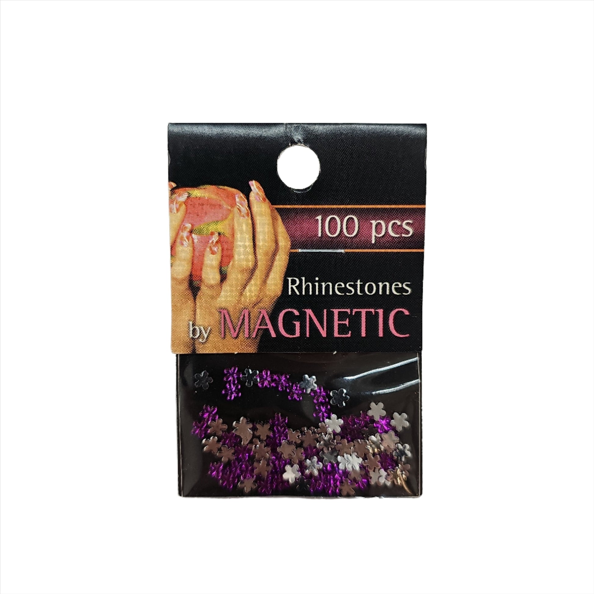 Magnetic Flower Fuchsia 100 pcs - My Beauty Boutique