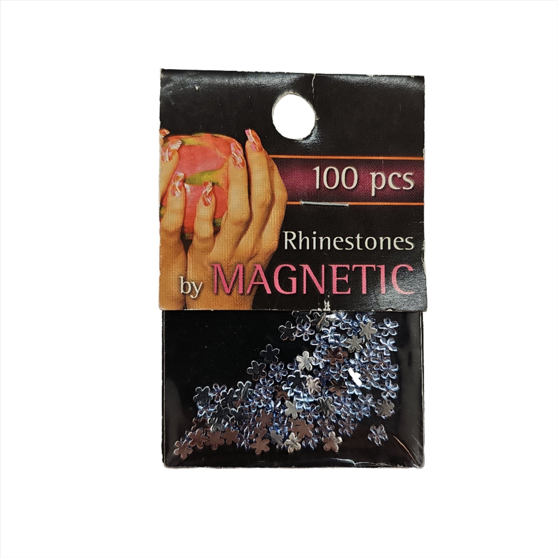 Magnetic Flower Light Blue 100 pcs - My Beauty Boutique