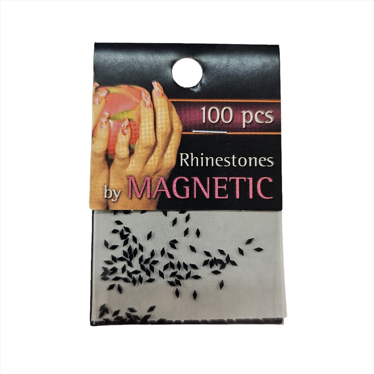 Magnetic Diamond Black 100 pcs - My Beauty Boutique