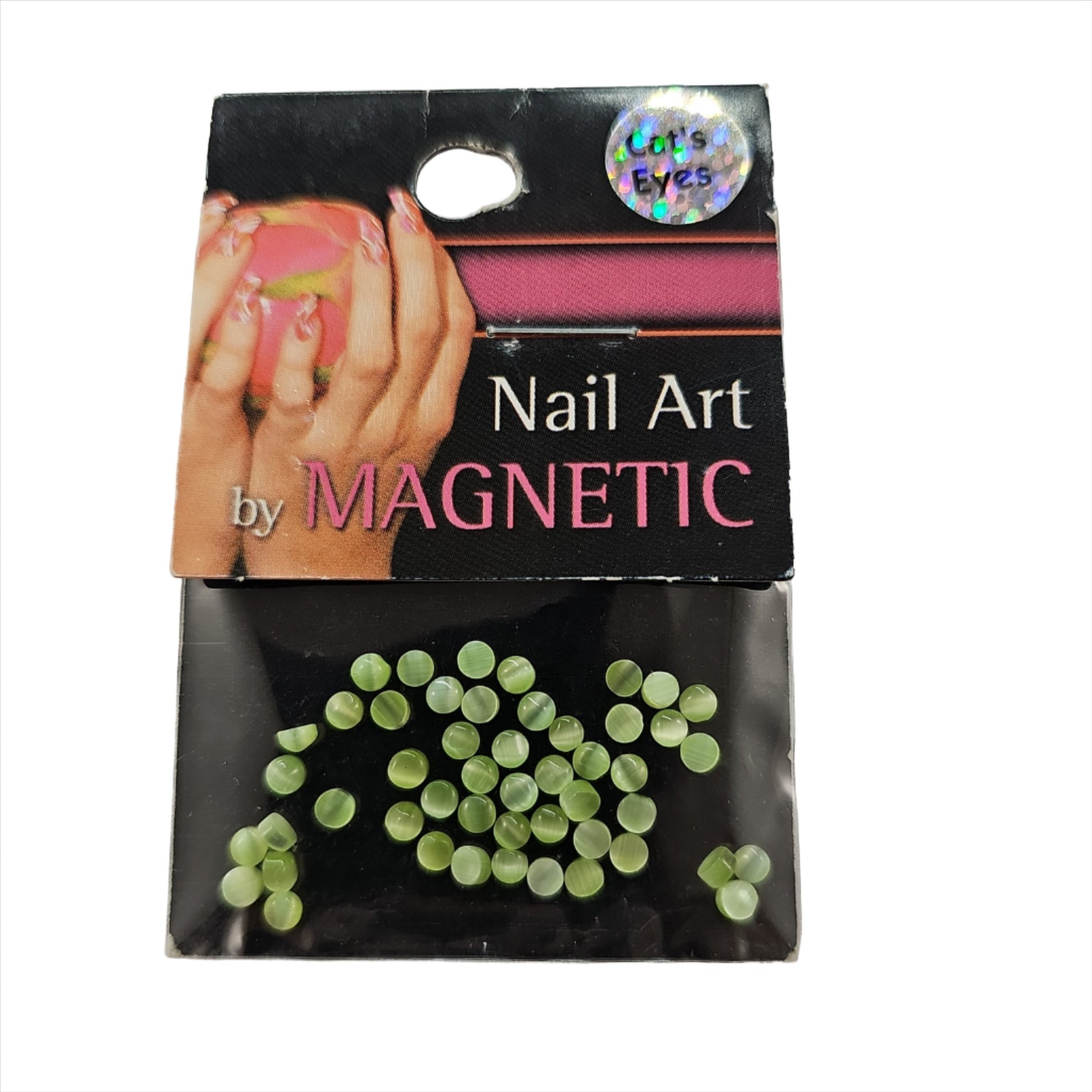 Magnetic Cat Eyes Lime 50 pcs - My Beauty Boutique