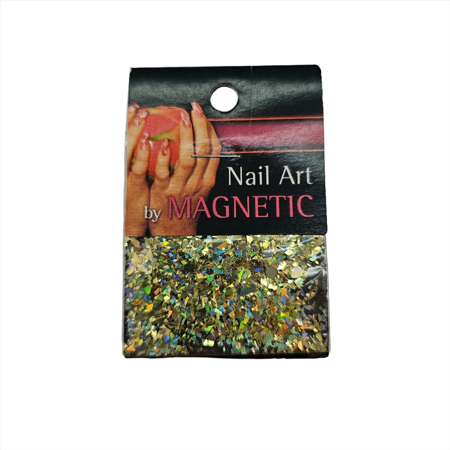 Magnetic Crunch Gold Nail Art - My Beauty Boutique