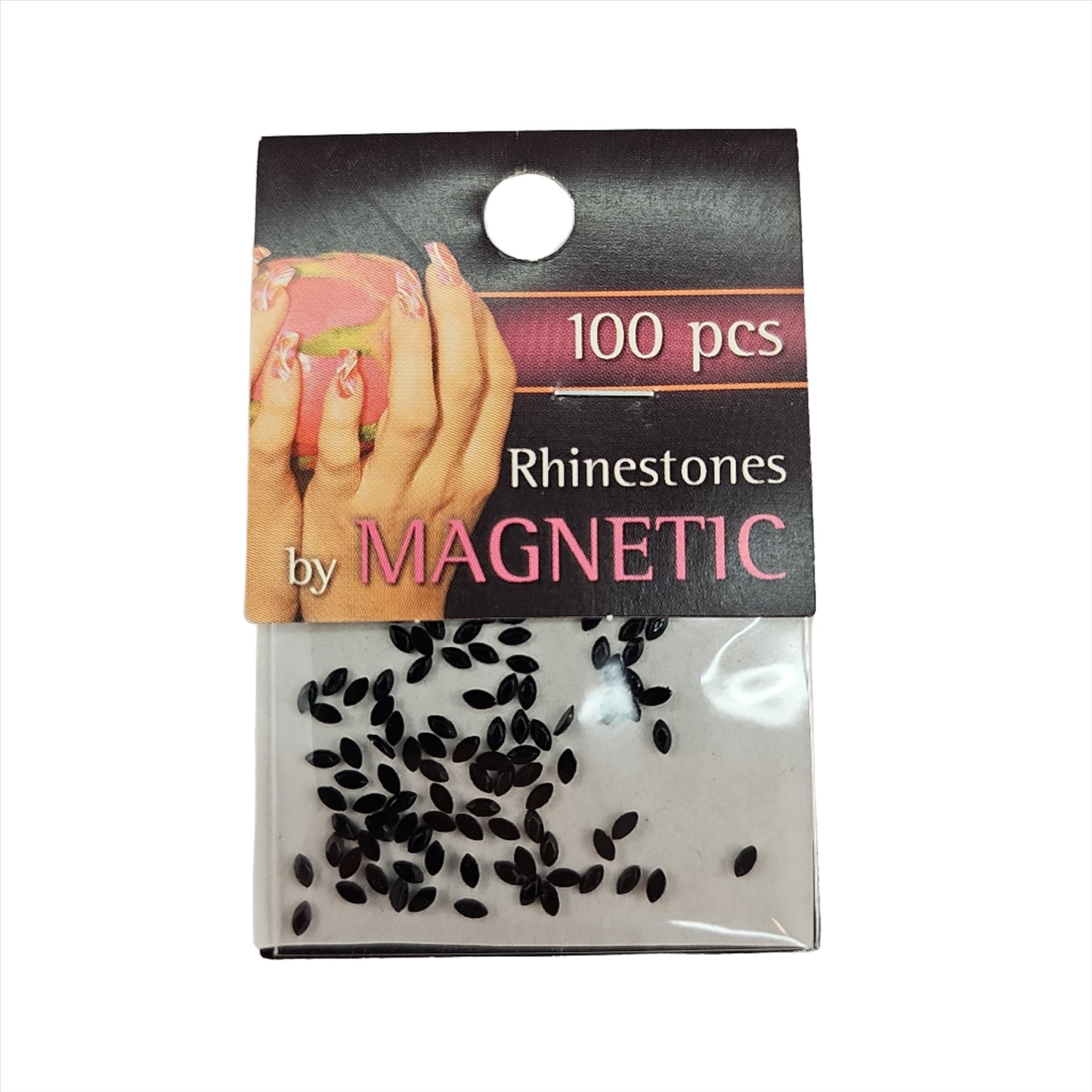 Magnetic Boat Black 100 pcs - My Beauty Boutique