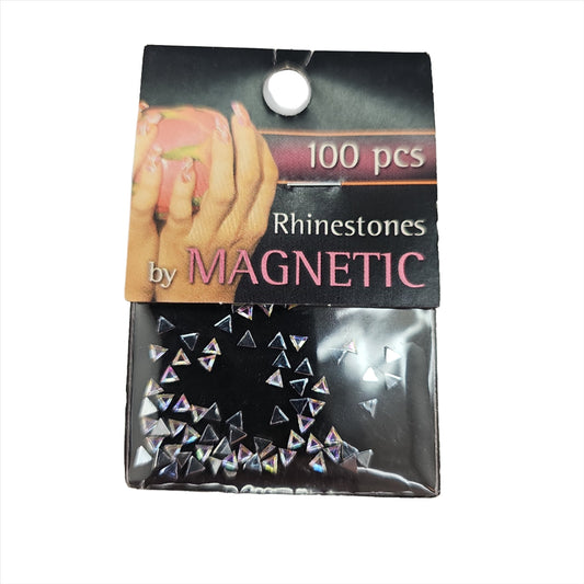 Magnetic Triangle Clear Ice 100 pcs - My Beauty Boutique