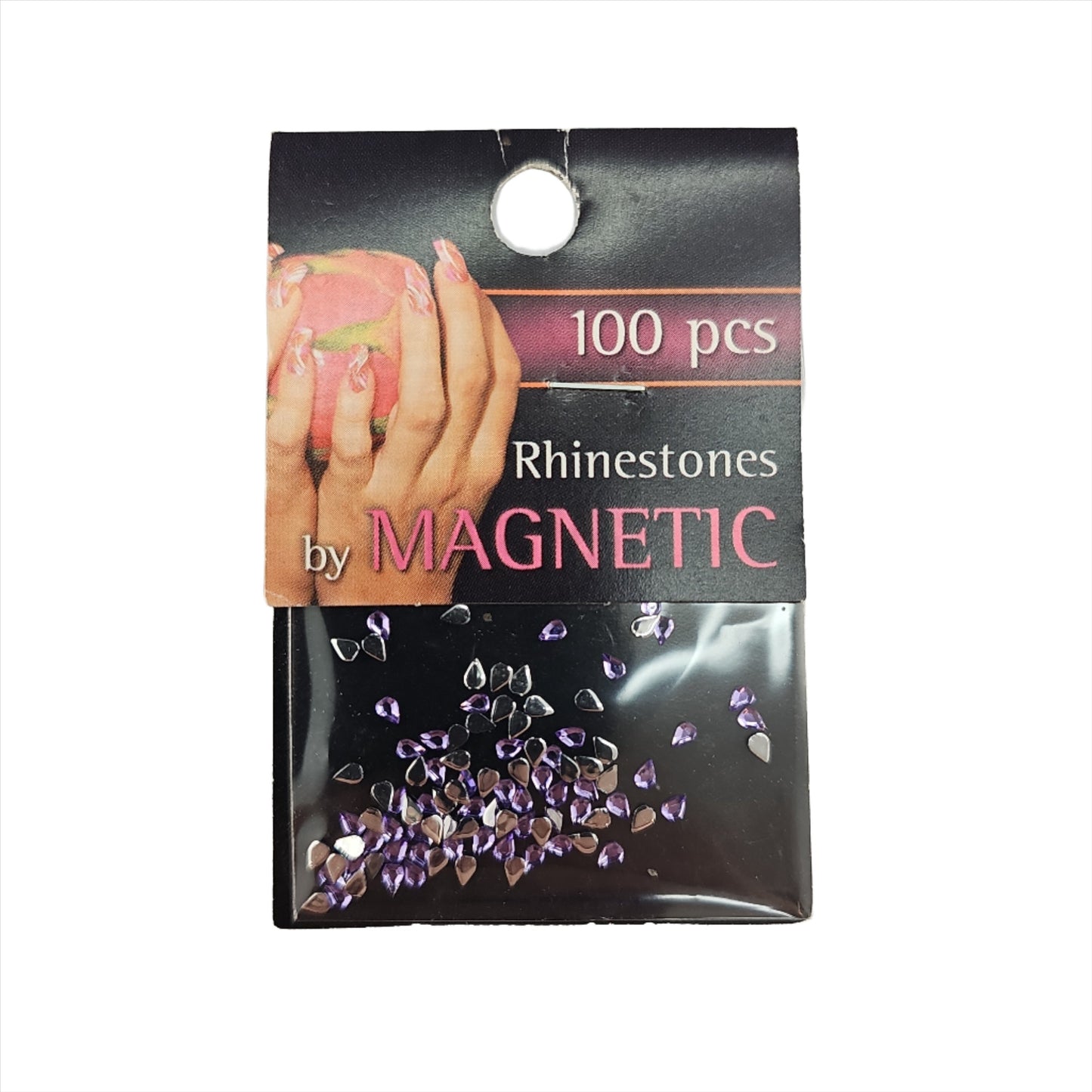 Magnetic Teardrop Lilac 100 pcs - My Beauty Boutique