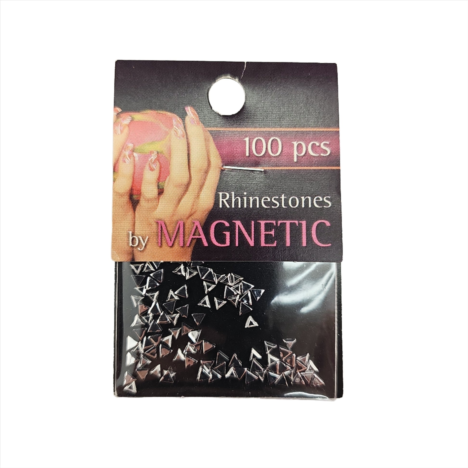 Magnetic Triangle Silver 100 pcs - My Beauty Boutique