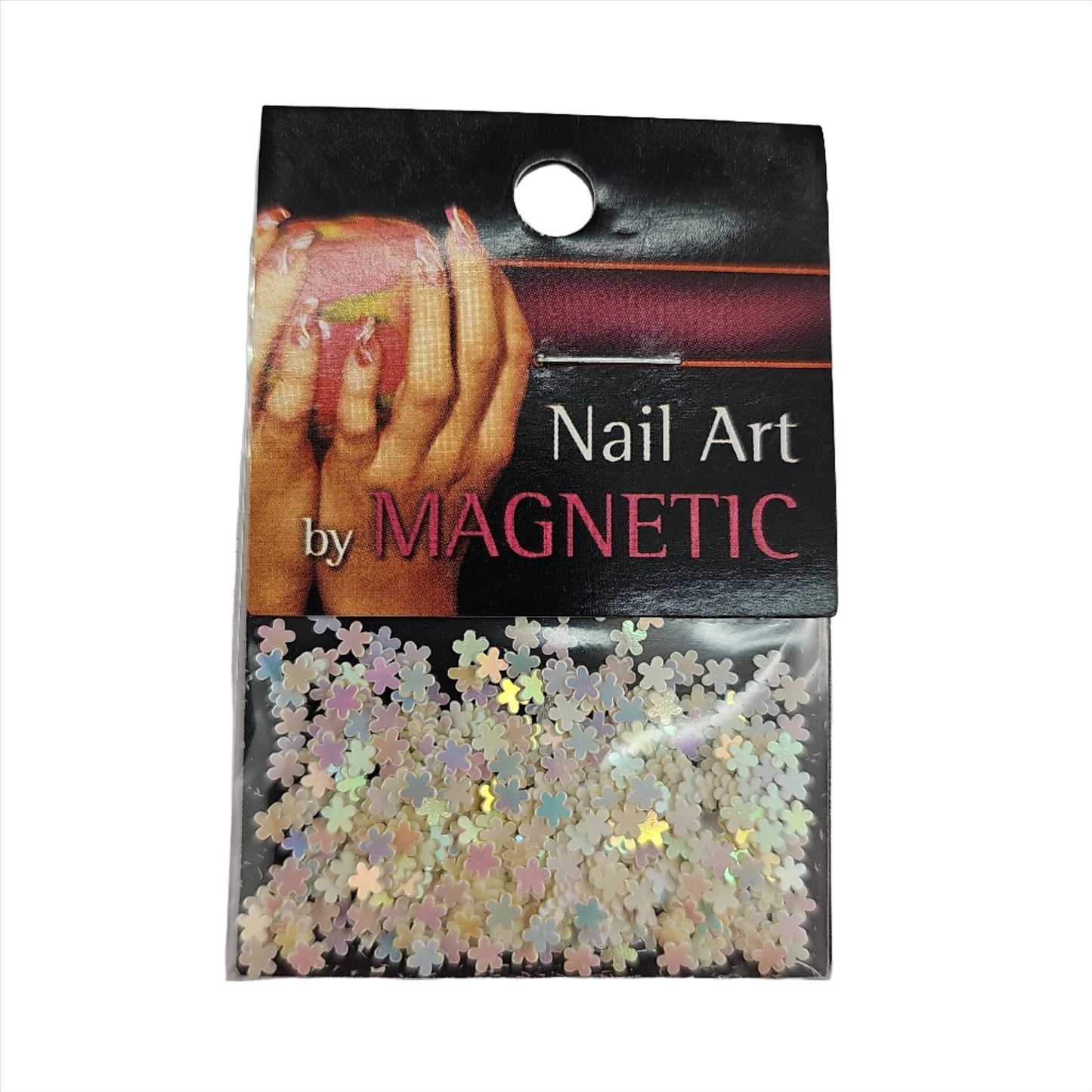 Magnetic Flower White Hologram - My Beauty Boutique