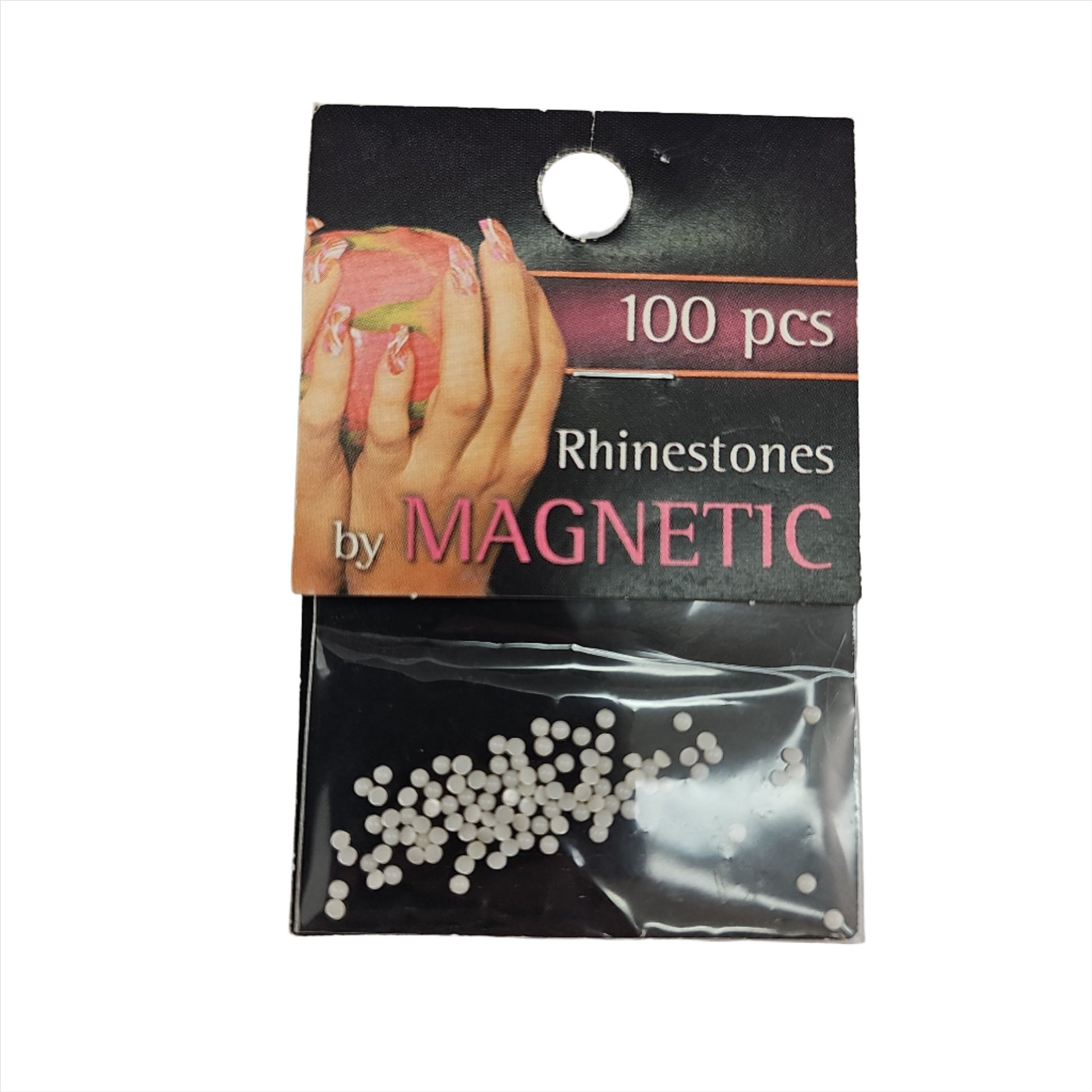 Magnetic Chalk White Round Small 100 pcs - My Beauty Boutique