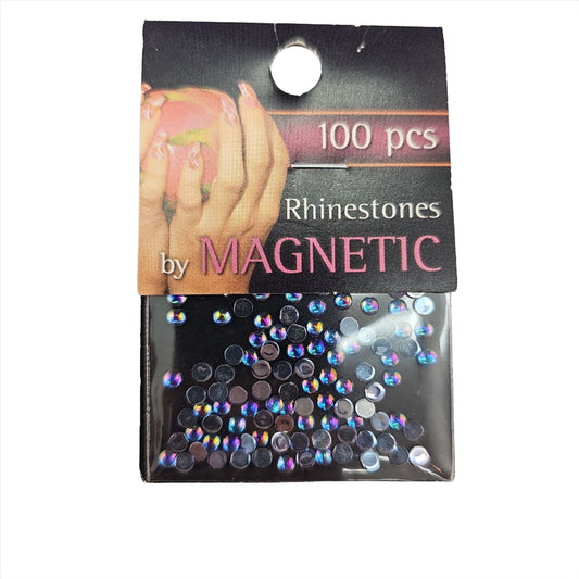 Magnetic Rhinestone Aqua Ice Large 100 pcs - My Beauty Boutique