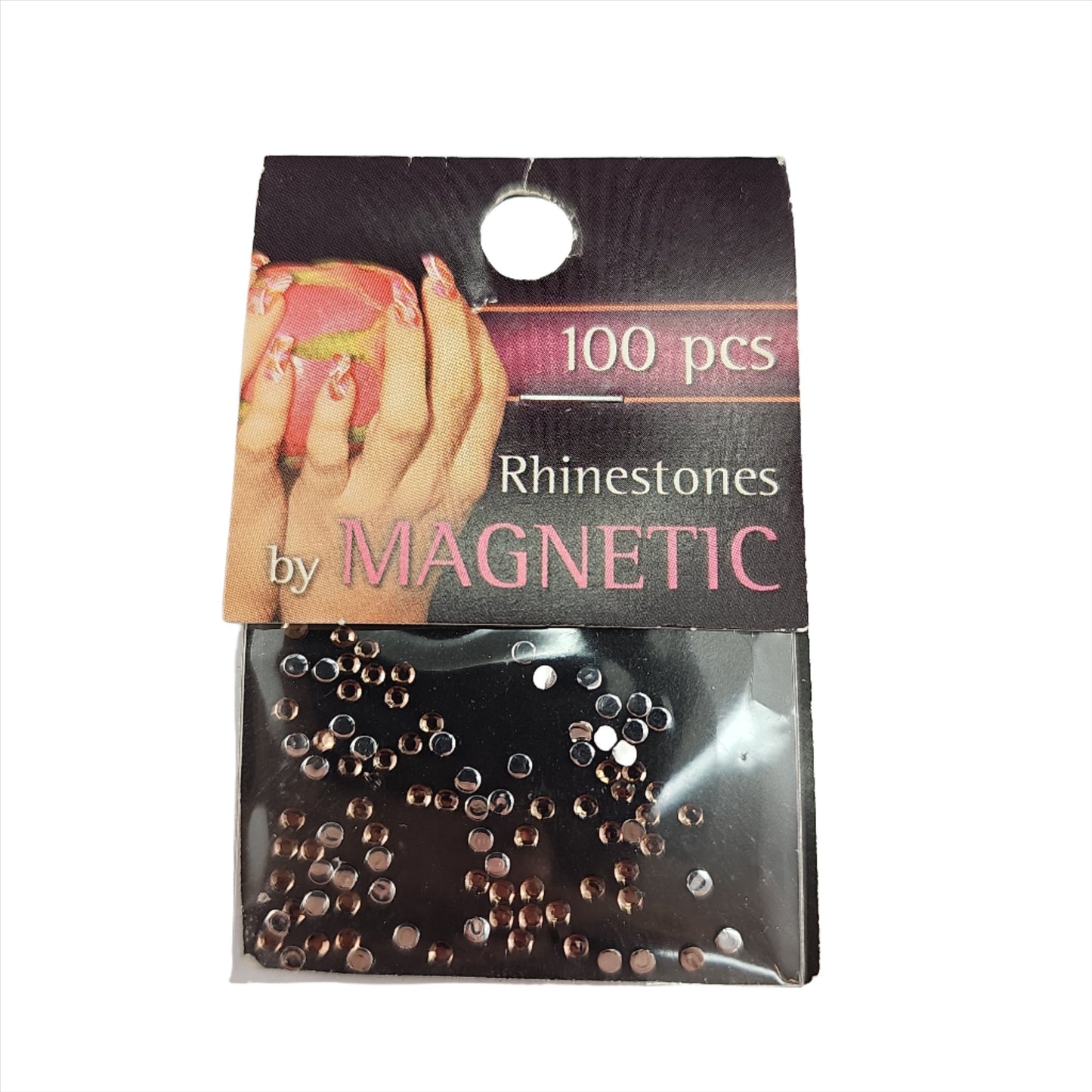 Magnetic Rhinestones Topaz Medium 100 pcs - My Beauty Boutique