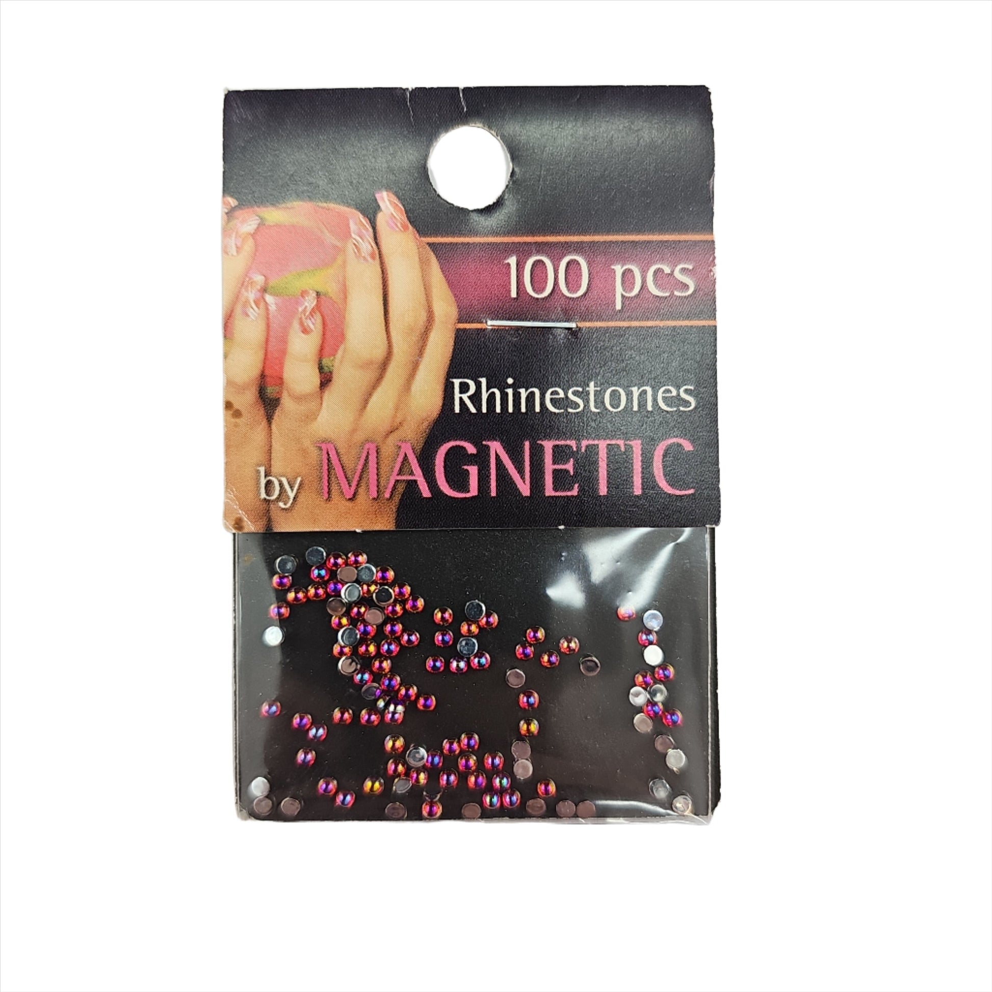 Magnetic Rhinestone Red Ice Medium 100 pcs - My Beauty Boutique