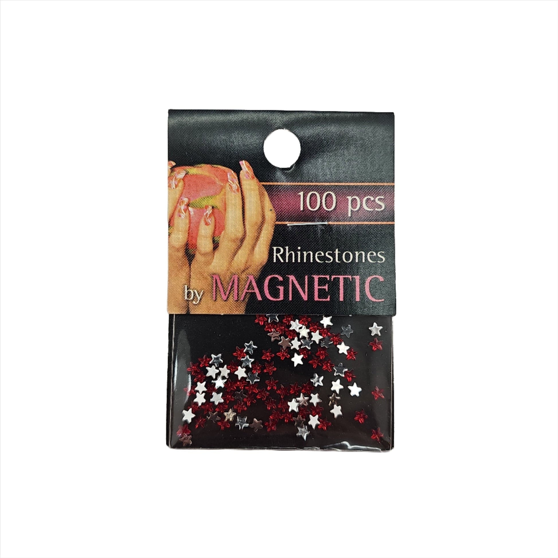 Magnetic Star Red 100 pcs - My Beauty Boutique