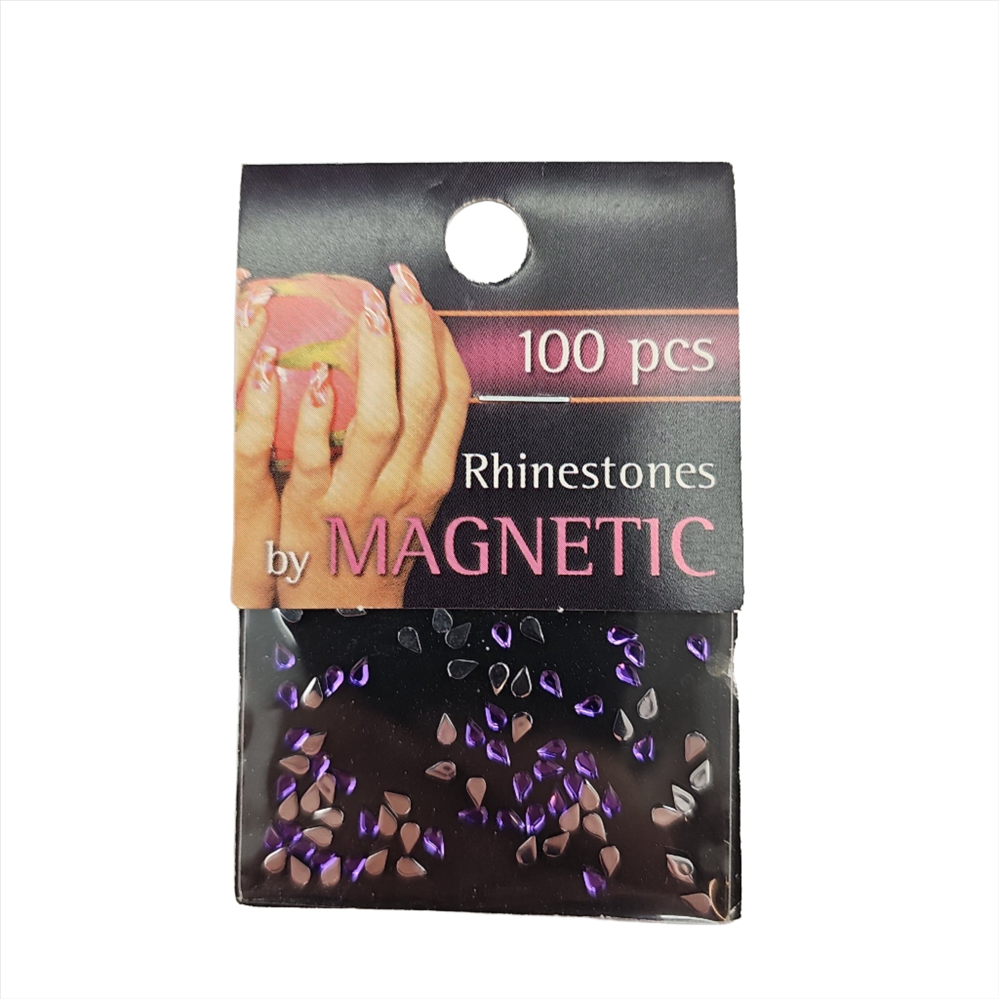 Magnetic Teardrop Purple 100 pcs - My Beauty Boutique