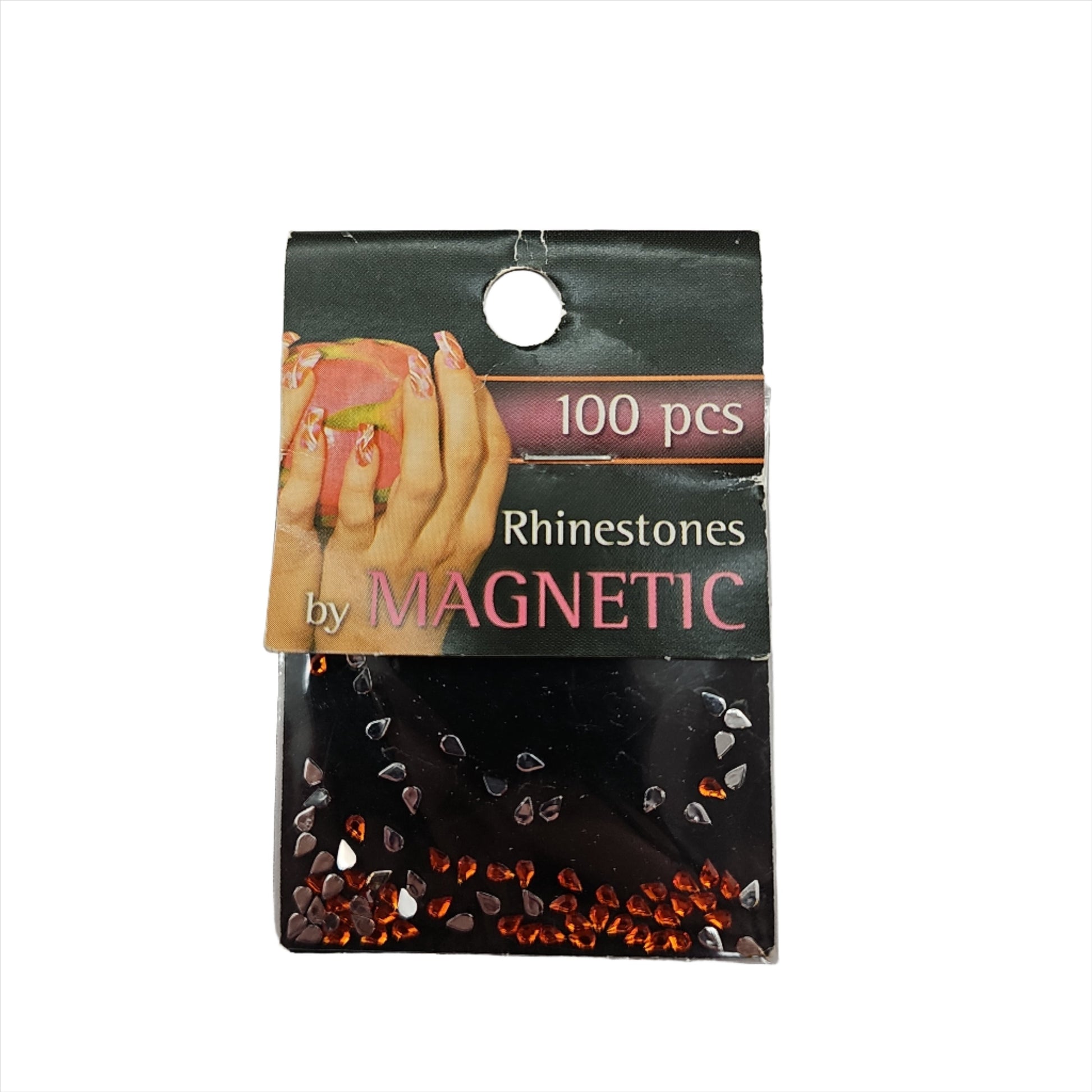 Magnetic Teardrop Orange 100 pcs - My Beauty Boutique