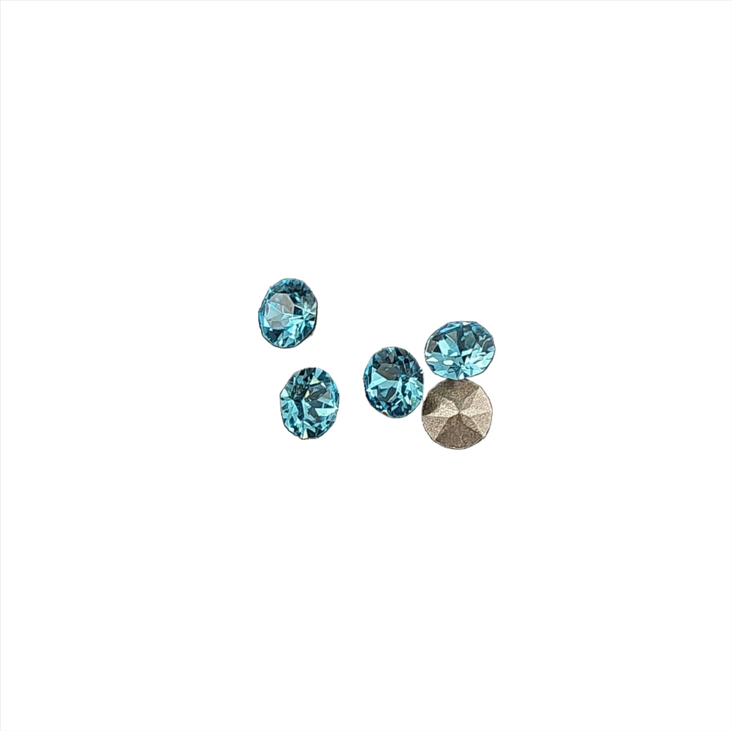 Swarovski Light Turquoise 4mm Xirius (1088) 5 pcs - My Beauty Boutique