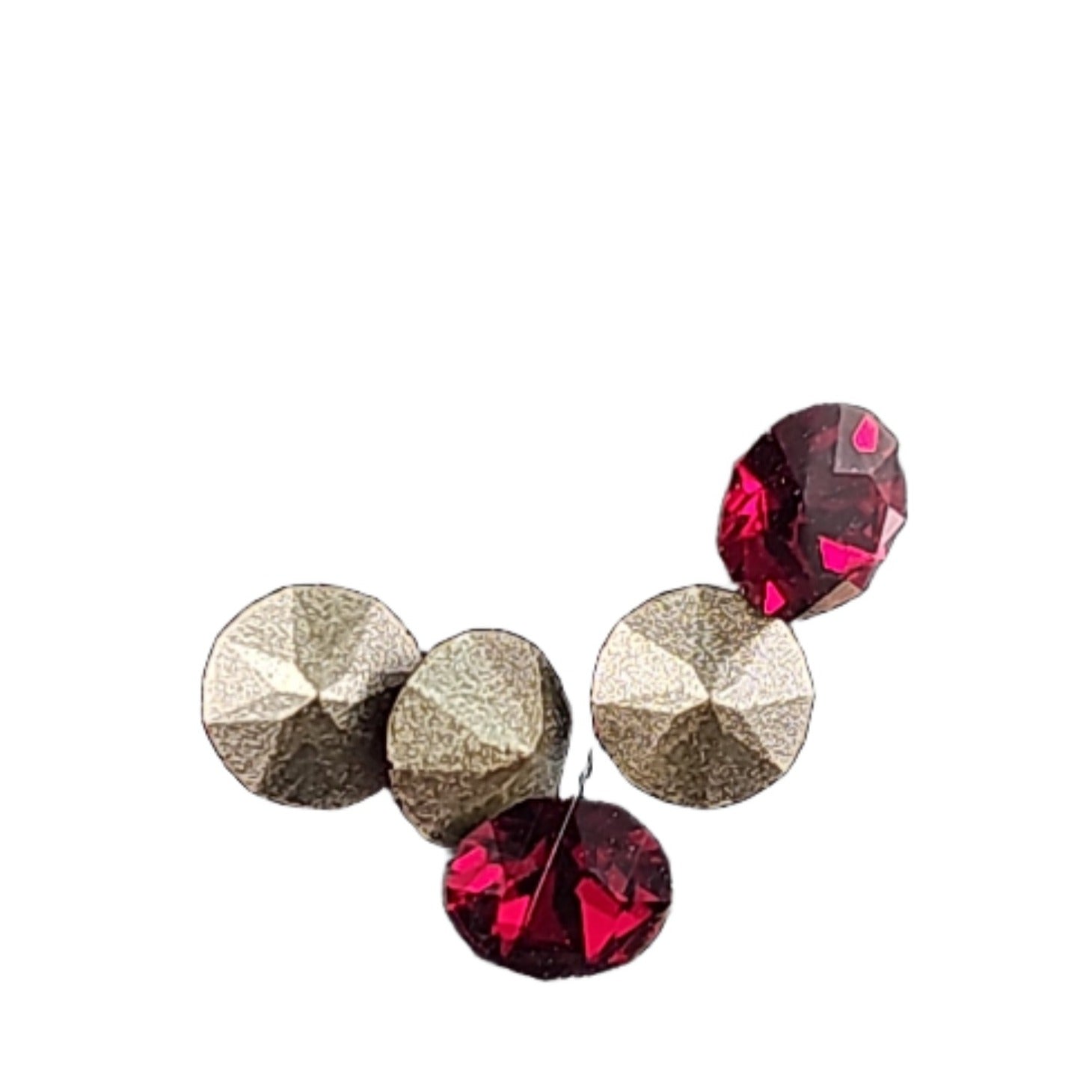 Swarovski Siam 4mm Xilion 5pcs - My Beauty Boutique