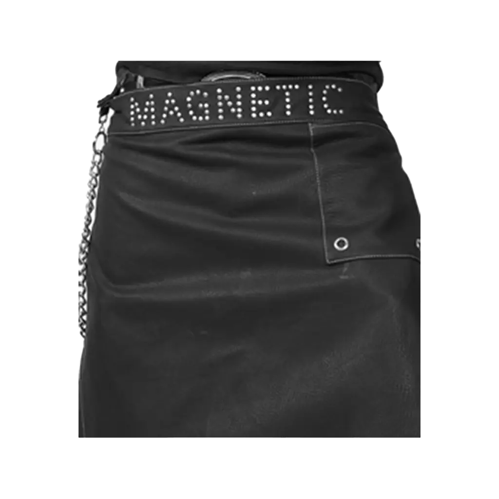 Magnetic Leather Look Apron (for Men) - My Beauty Boutique