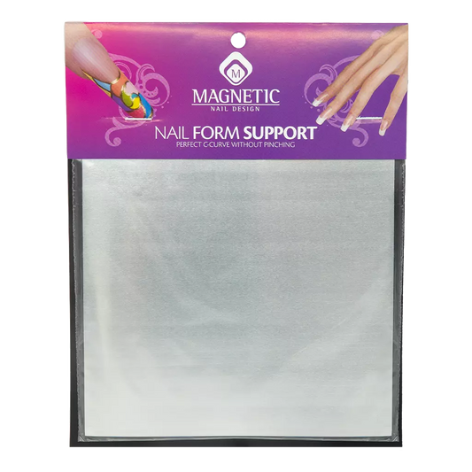 Magnetic Aluminium Nailform Support 4 sheets - My Beauty Boutique